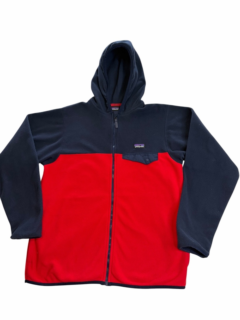 Patagonia boys fleece jacket, size XL
